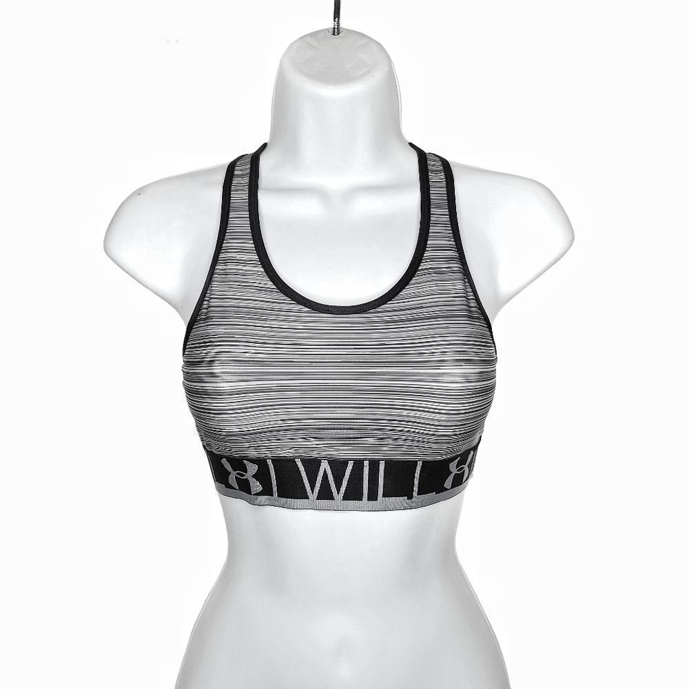 Under Armour | Spacedye "I WILL" Racerback Compression Support Sports Bra | XL